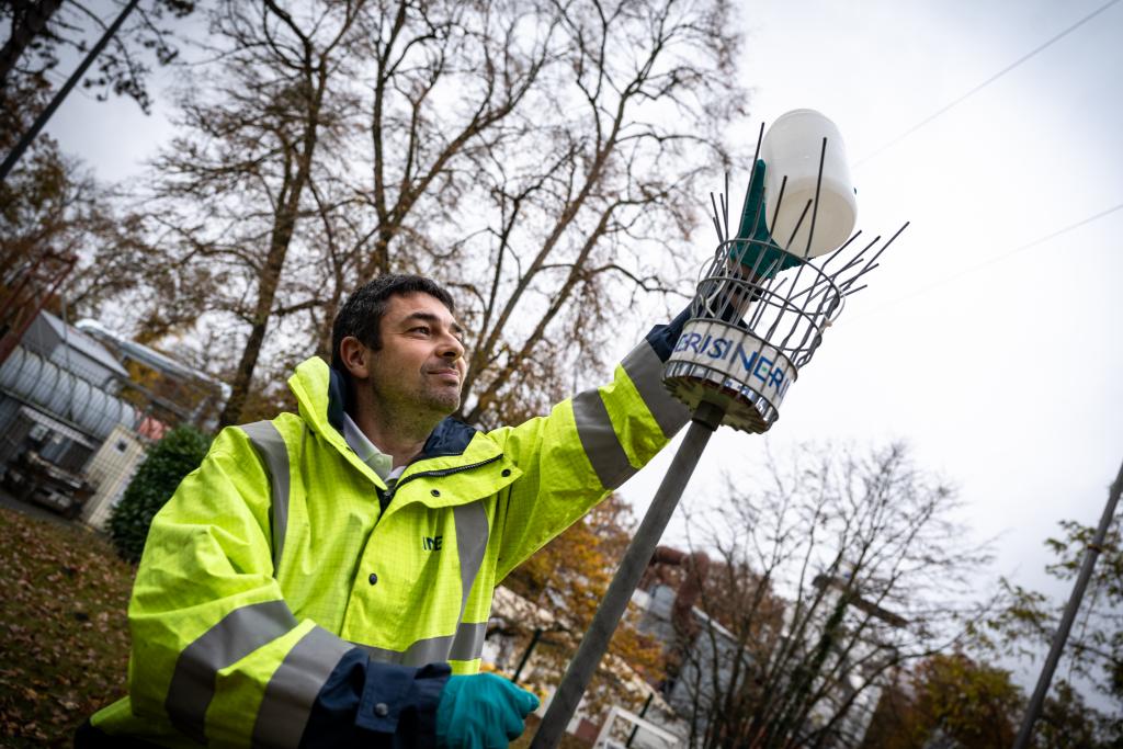 installation d'un capteur d'air