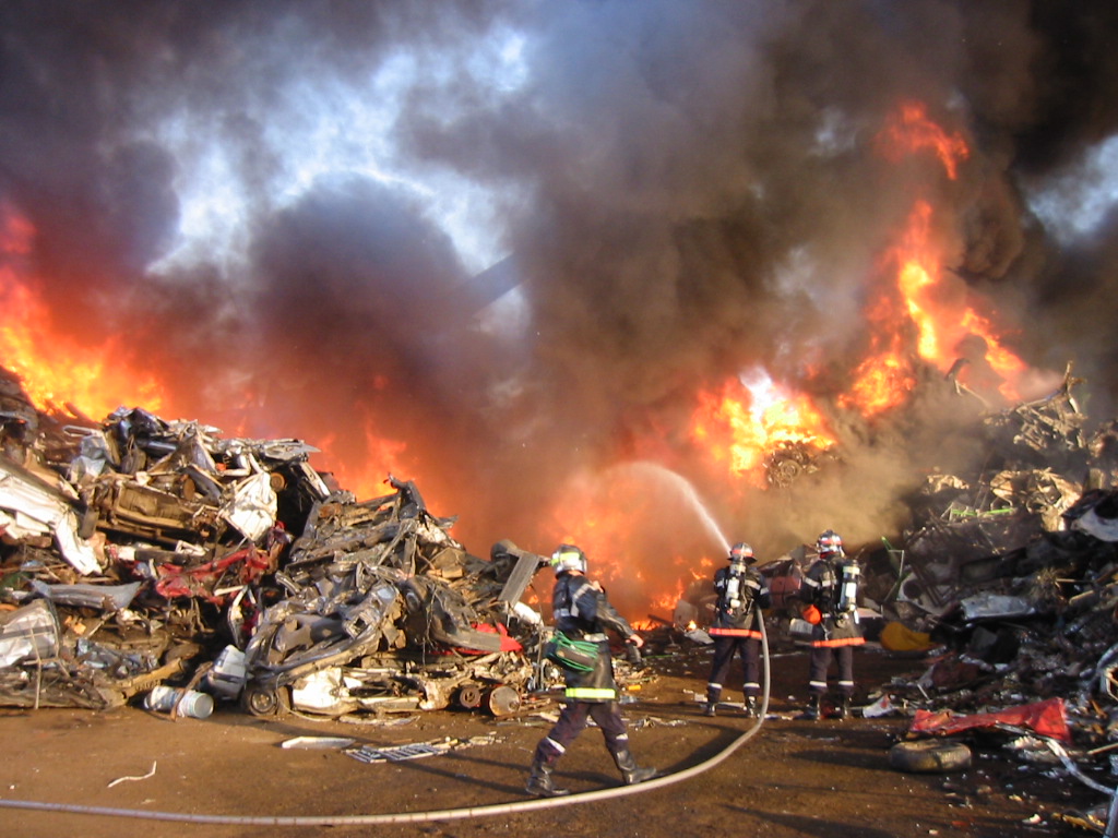 Feu de ferraille