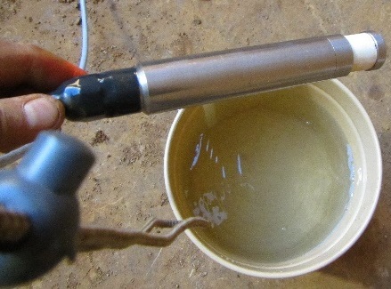Sonde de mesure de pressions interstitielles