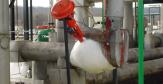 Fonctionnement d'une barrière de sécurité par projection de mousse durcissante pour arrêter la fuite du tuyau