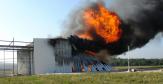 Incendie d'entrepôt