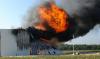 Incendie d'entrepôt